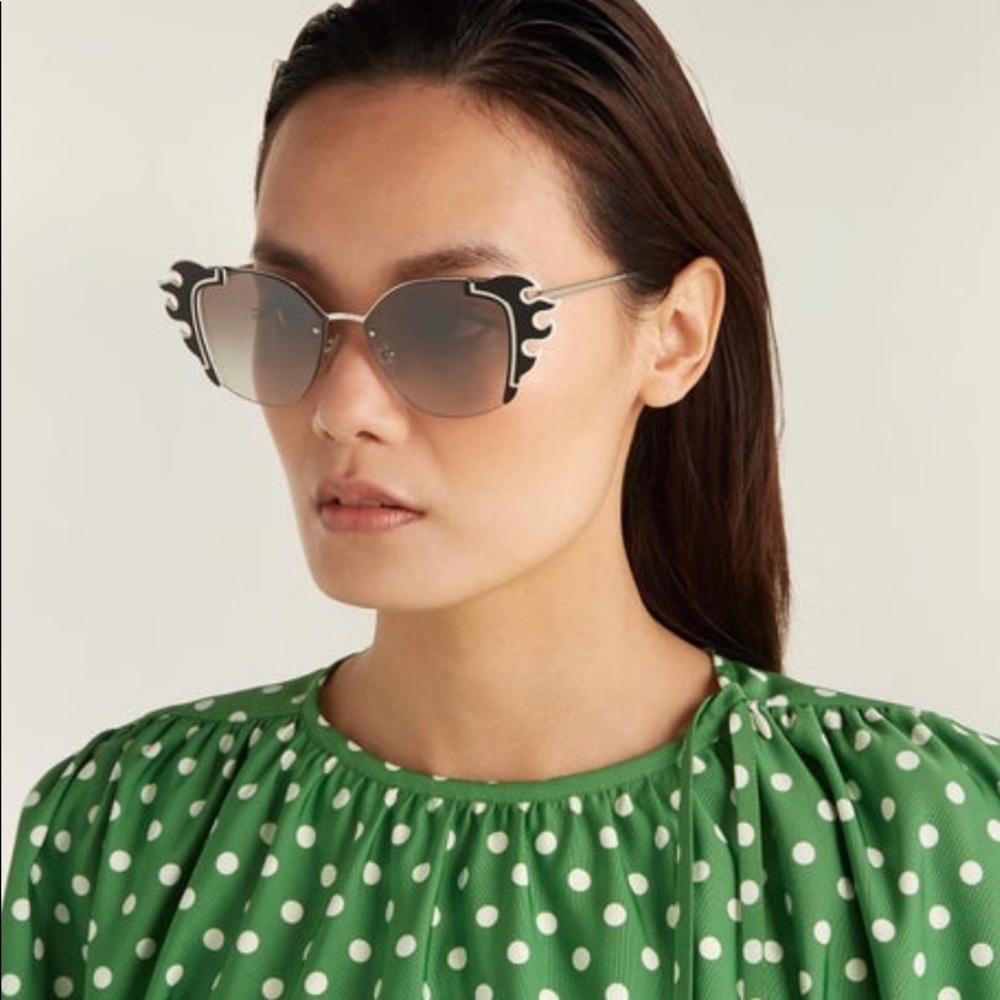 Prada Red Flame Sunglasses - image 2